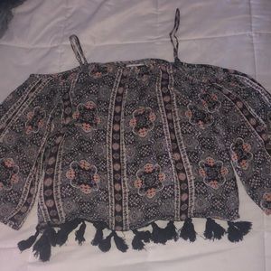 off the shoulder top